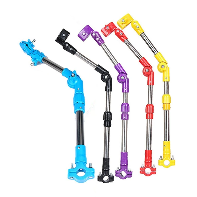 

Adjustable Stroller Umbrella Holder Telescopic Shelf Bike Connector Accessory Dropship