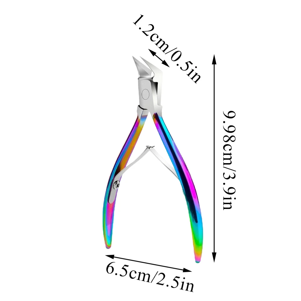 Toe Nail Clipper Set Stainless Steel Dead Skin Art Pedicure Plier Cutter Scissor Tool For Thick Ingrown Nails Paronychia
