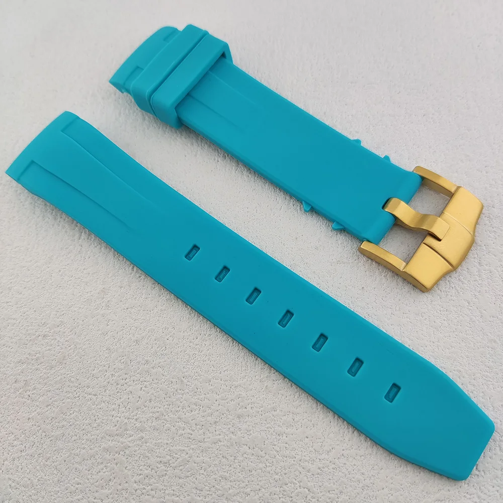 Premium Rubber Watch Strap 22mm Replacement Bracelet - Durable and Comfortable Watch Accessory