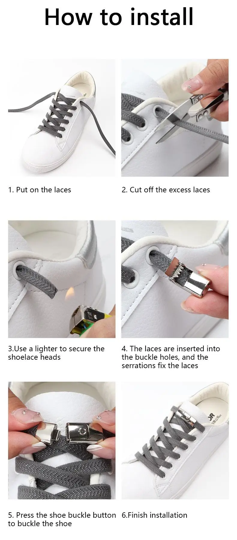 Elastic Shoelaces