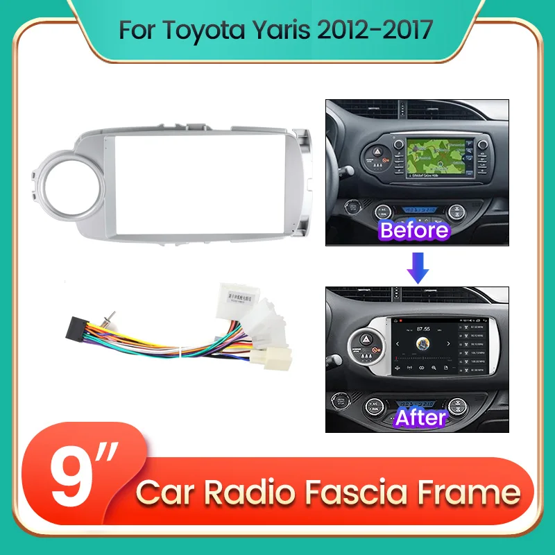 Autoradio Einbausatz passend für TOYOTA Yaris (XP13) Facelift ab 2017,  37,60 €