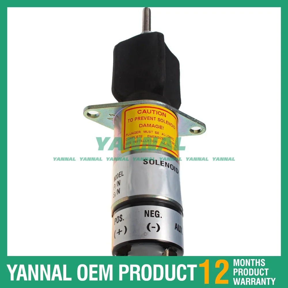 

12V Stop Solenoid 307-2758 For ONAN P216G P218G P220G P224G OL16 OL18 OL20