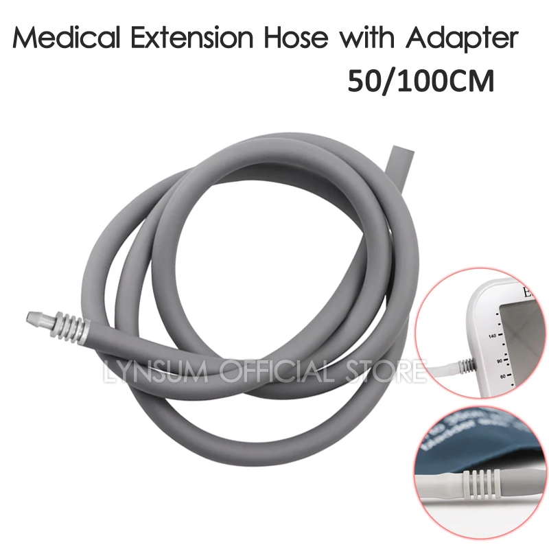 Description Picture 2 of itemMedical Reusable Air Hose Tube Adapter Connector PVC Extension Pipe for Manual Digital Blood Pressure BP Patient Monitor Cuff