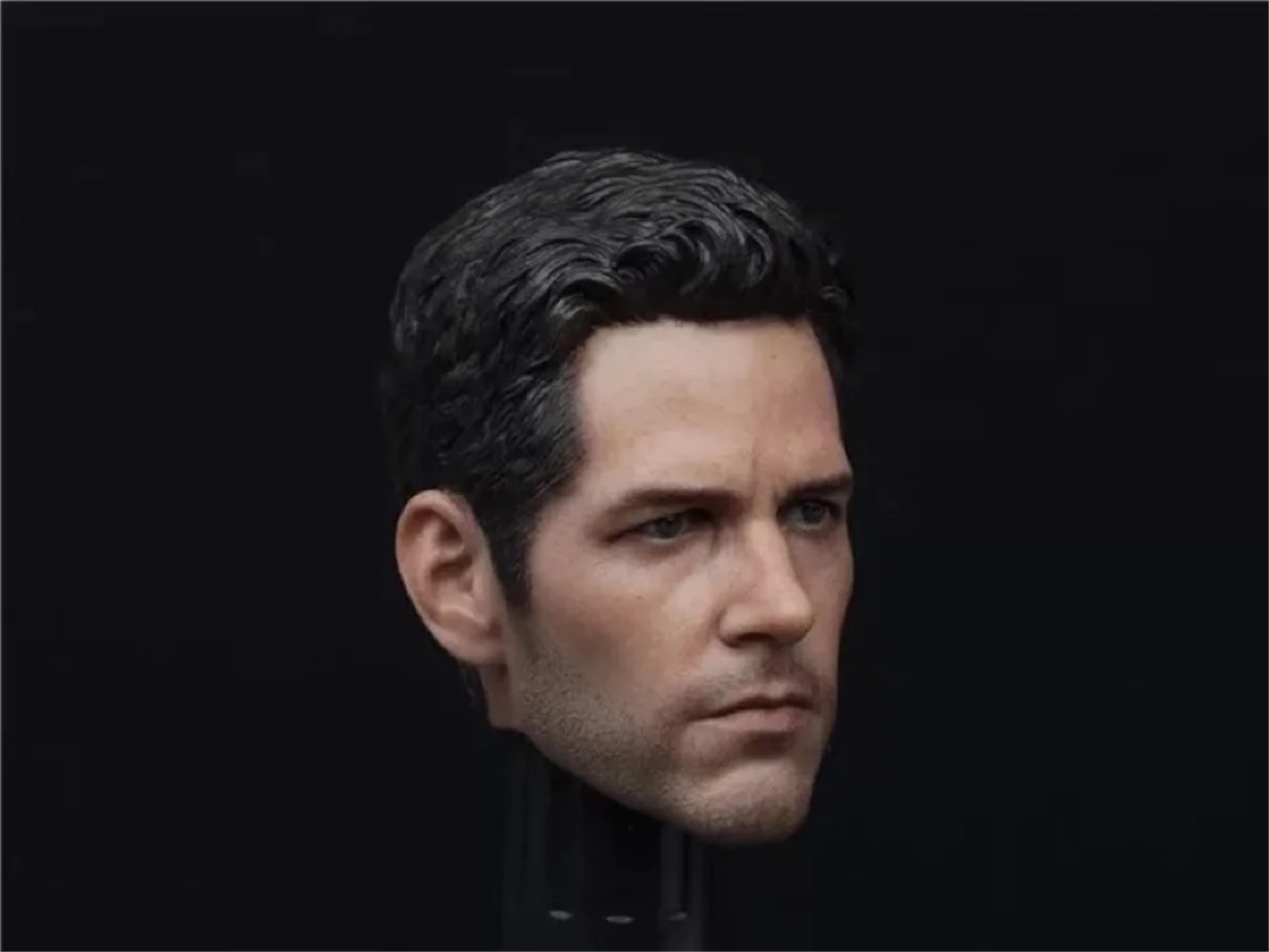 

1/6 Man Head Paul Rudd Sculpt Carving Model PVC 2.0 For Action Figure Doll Body Collection