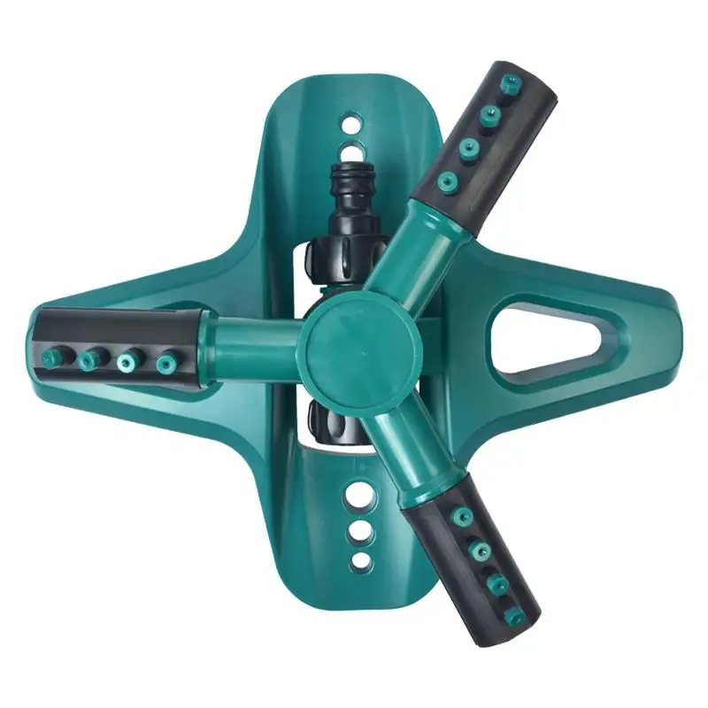 

Three-Pronged Sprinkler Easy To Use Rotating Lawn Sprinkler Summer Great Outdoor Activities For Kids And Dog
