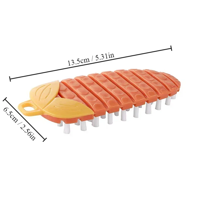 Multi Functional Bendable Cleaning Brush Fruit and Vegetable Brush Vegetable Cleaning Household Kitchen Accessories