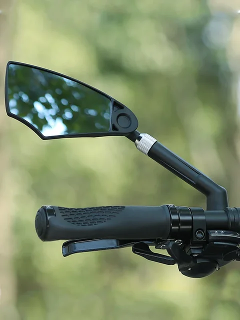 Espelho Retrovisor de Bicicleta Antiofuscante e à Prova de Explosão