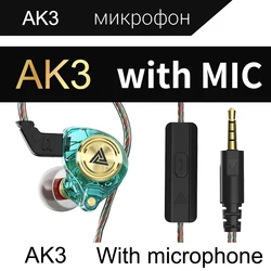 Enhanced HiFi Bass Noise Cancelling Earphones with Microphone (Green With MIC)