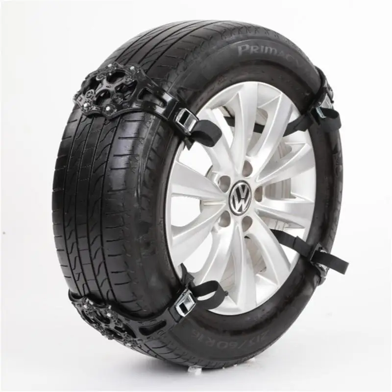 Car Tire Snow Chain Durable Winter Wheels Tyre Anti-Skid Snow Ice Chains Belt Emergency Safety Driving Car Chains For Ice