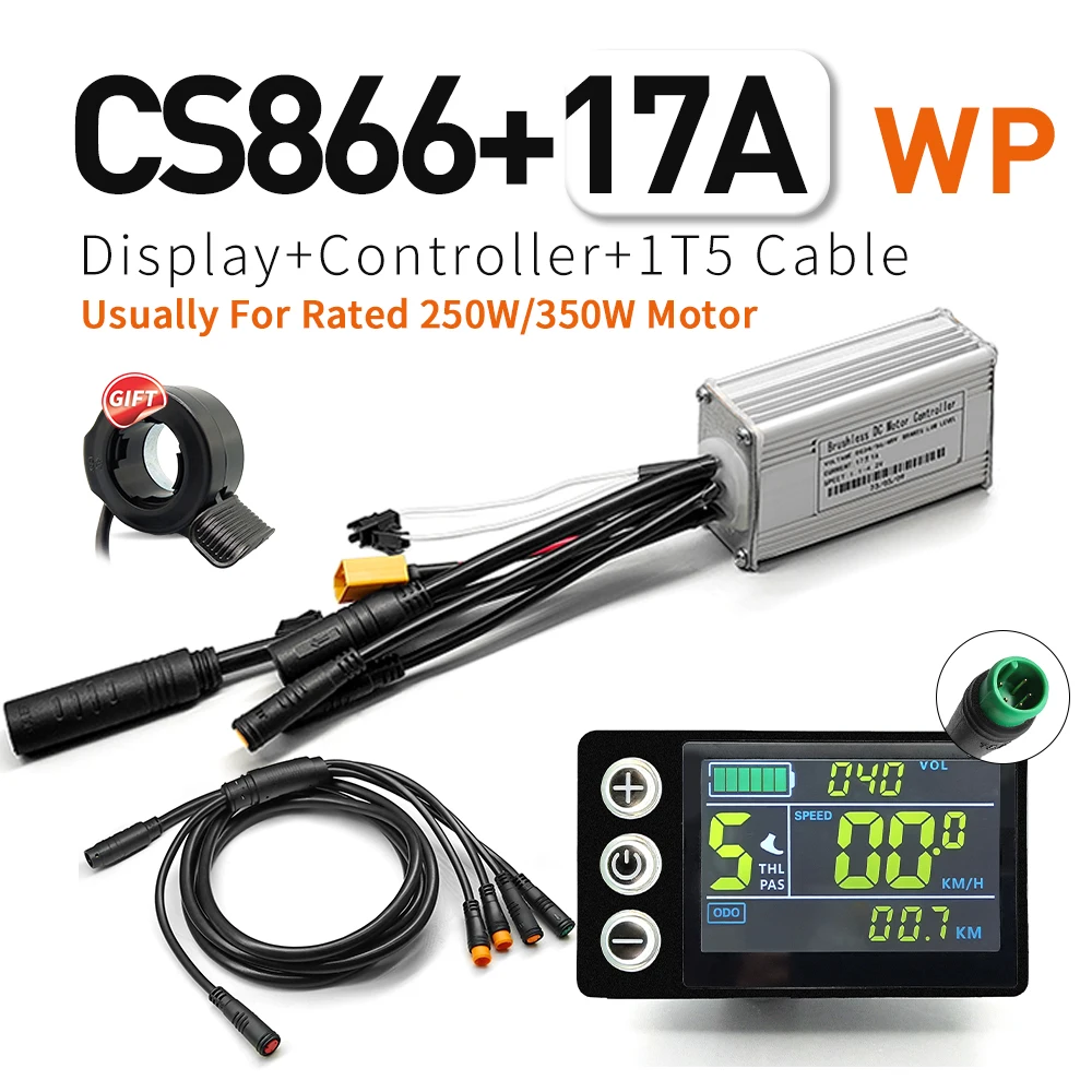 Centralina 17A + Display CS866 1T5