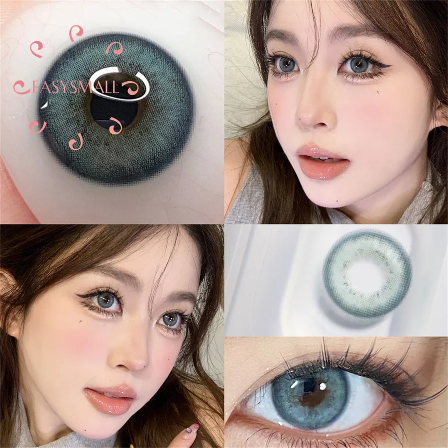 

Loch Ness Green Natural Color Lens Eyes Yearly Color Contact Lenses For Eyes small Beauty pupil Contact Lens Eye Cosmetic