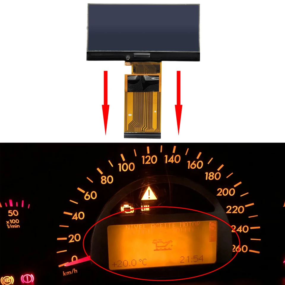 PRATYAHARA Auto LCD Bildschirm Für Mercedes W203 C-Klasse - Pixel