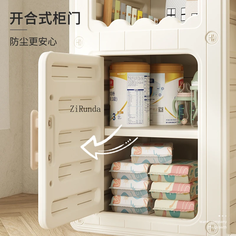 Children's Wardrobe Home Bedroom Storage Locker Baby Simple Wardrobe Baby Clothes Locker