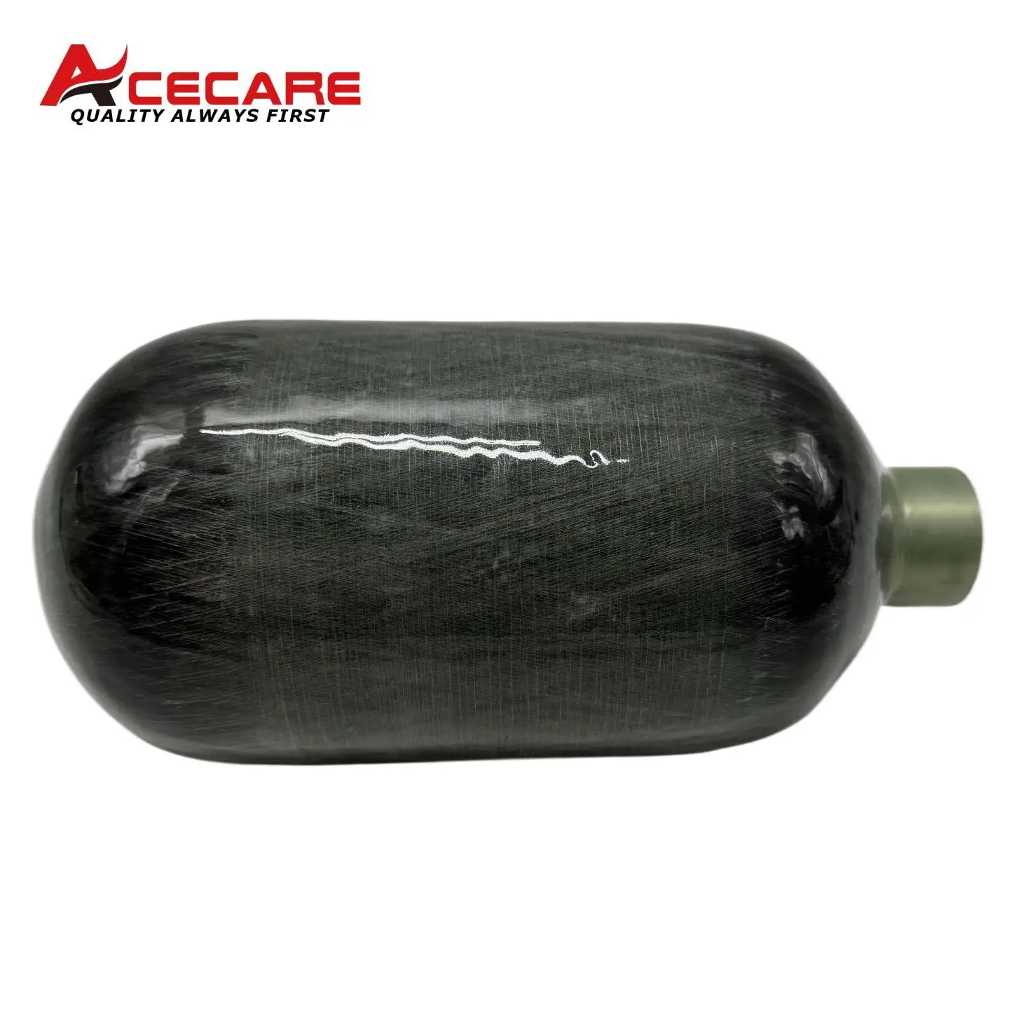 ACECARE 4500PSI 300BAR 30MPA 1.1L Carbon Fiber Cylinder CE Scuba Diving Cylinder HPA Bottle High Pressure Tank M18*1.5 scuba diving equipment high pressure valves