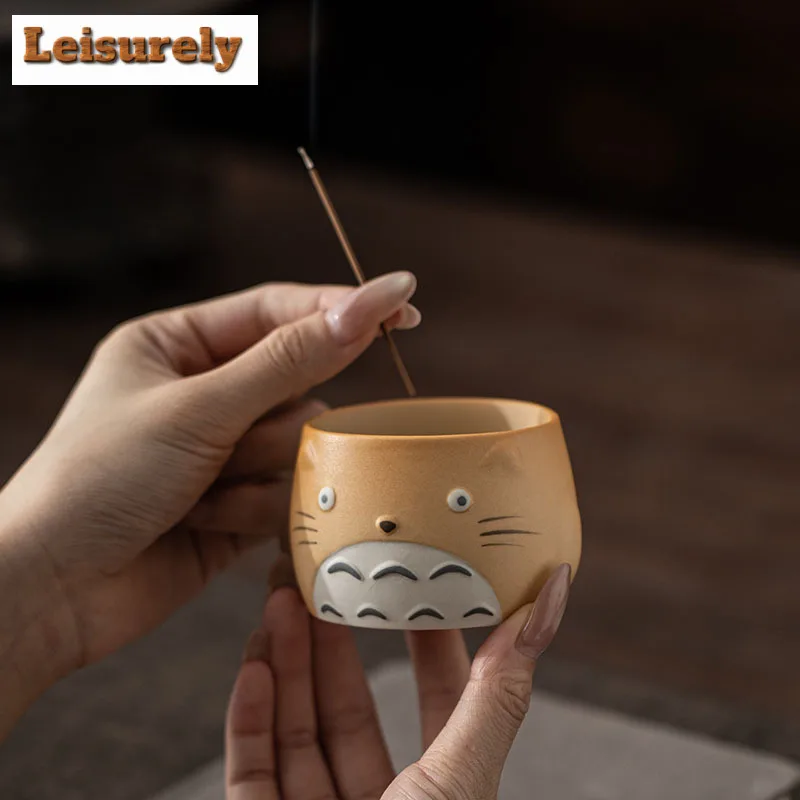 Japanese Cute Shiba Inu Incense Holder Mist Smoking Steamers Small Incense Burners Aromatherapy Censer Home Supplies Ornaments