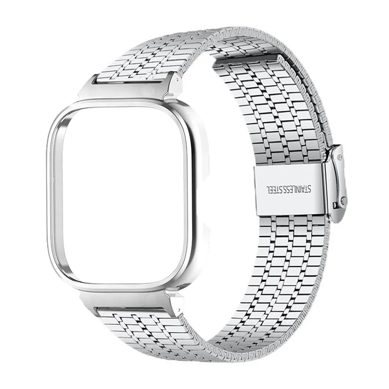 Stainless Steel Metal Strap Case Protector and Stylish Wristband Bracelet