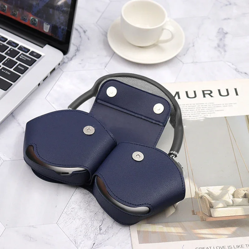 PU Wear-resistant Case Anti-scratch Waterproof Pouch Protective Headphones Case For Dust And Scratch Airpods Max Headset mouse protective case