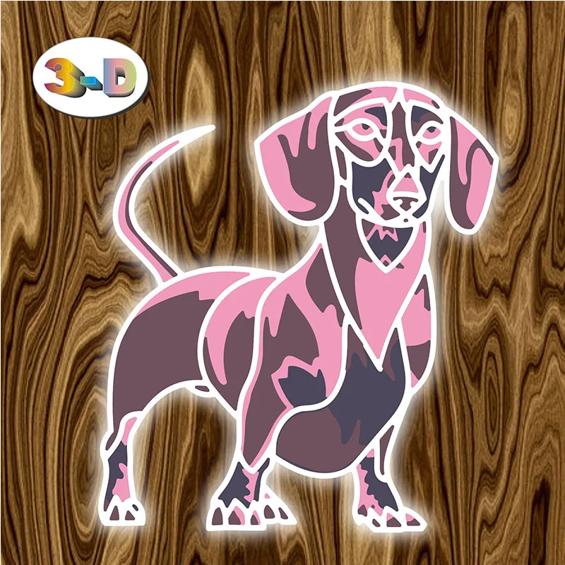 

New Dachshund Multi-layer Metal Cutting Die Scrapbook Stamps/photo Album Decoration Embossed Diy Paper Card