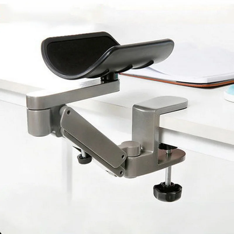 

Подлокотник для мыши, металлический Регулируемый коврик для мыши, для дома и офиса, эргономичный, удобен в использовании