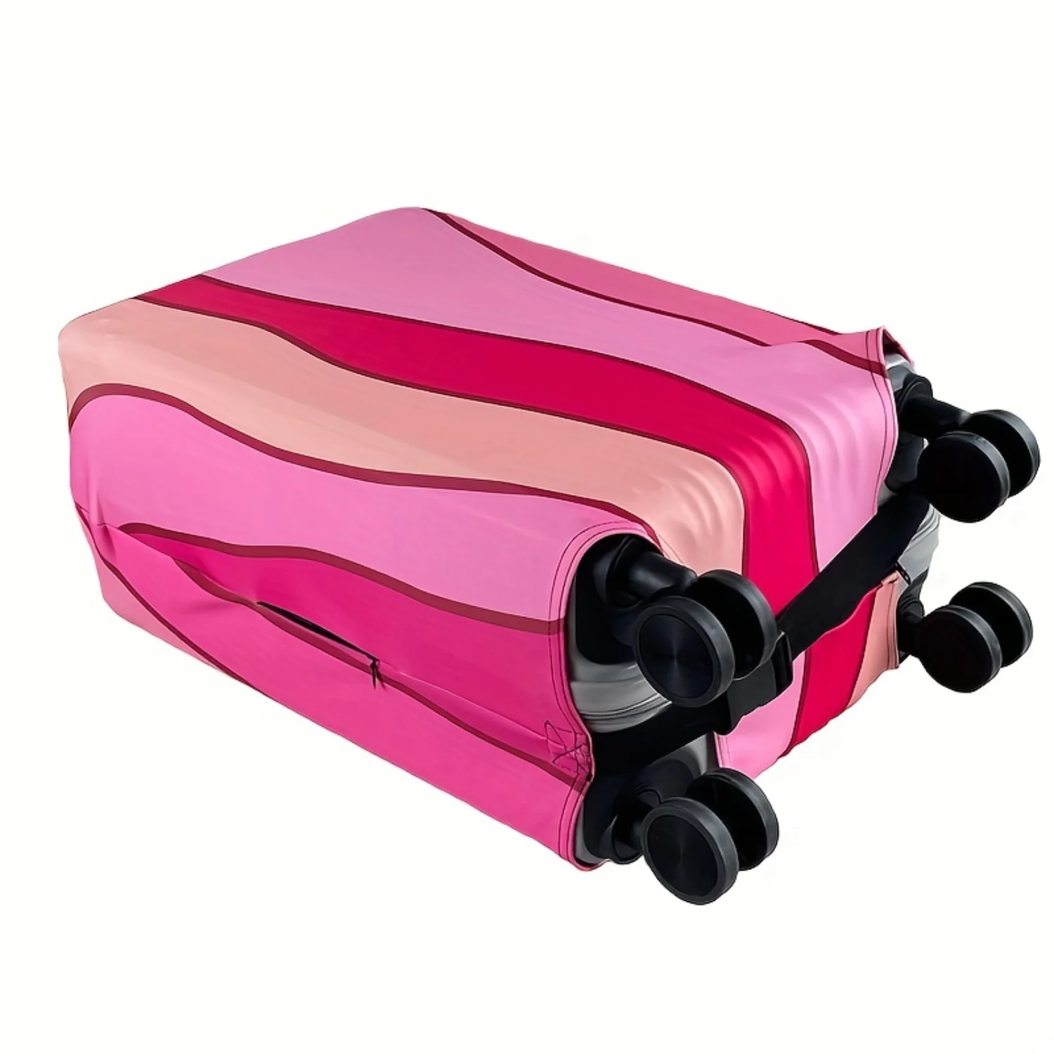 Travel in Style with our Durable Zipper Suitcase Cover-Foldable, Washable and Protective!