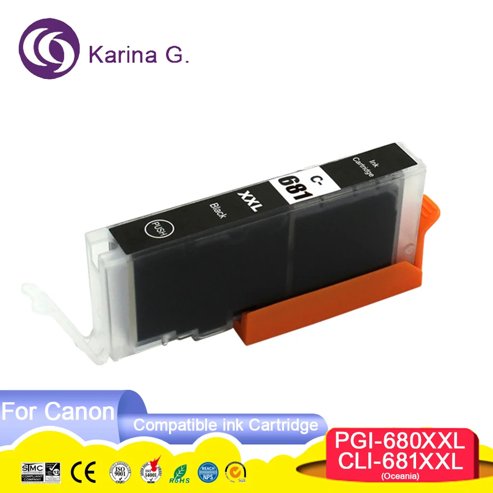 PGI 680 CLI 681 XXL 680XL 681XL PGI680 CLI681 PGI-680 CLI-681 Compatible Ink Car