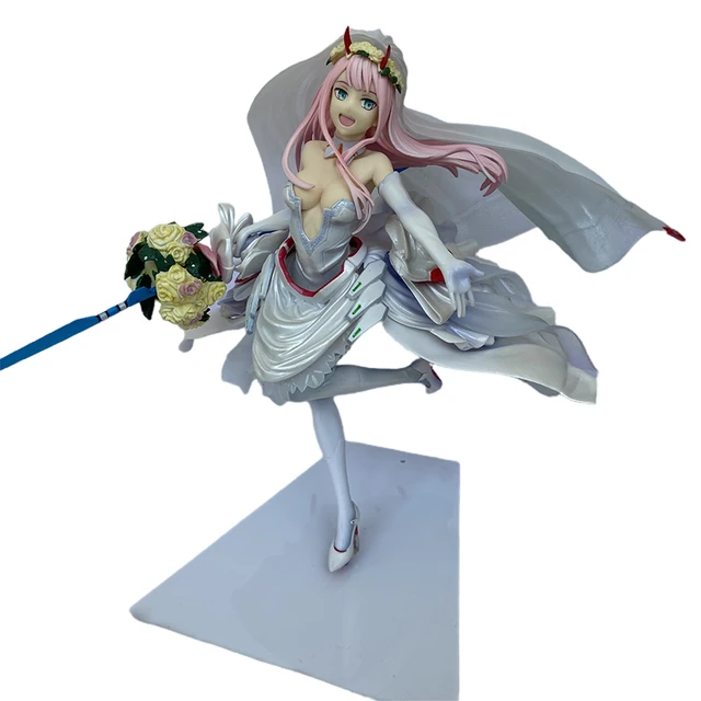 Anime Darling in the FRANXX Action Figure Zero Two 02 Driving Suit PVC Toy  Model