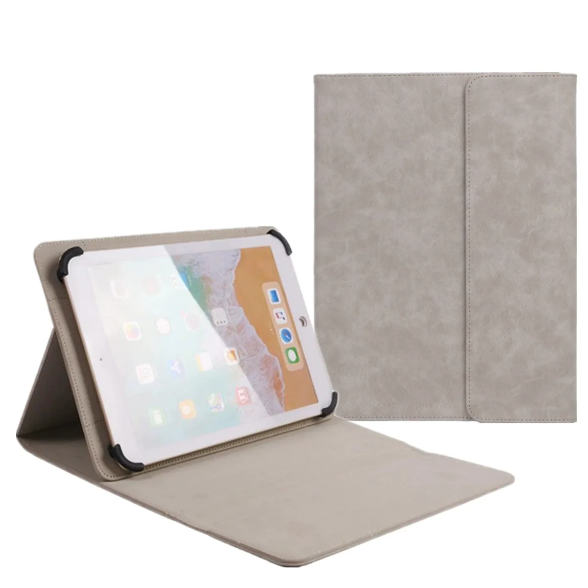 

12'' Universal Tablet Cover for iPad Pro 12.9 Galaxy Tab S7 S8 Plus Fe Surface Pro 6 7 8 9 all 10-13 inch Stand Pu Leather Case