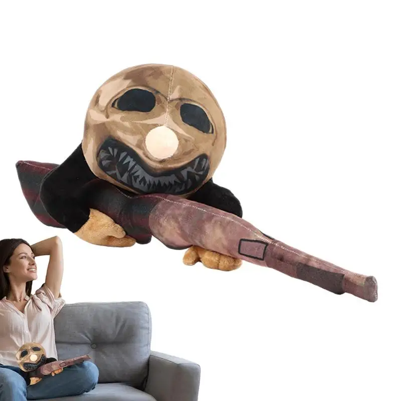 

Мультяшная фигурка рулетки Buckshot, плюшевые куклы, фантастические набивные игрушки для детей, коллекционные набивные Мультяшные мягкие подушки, кукла