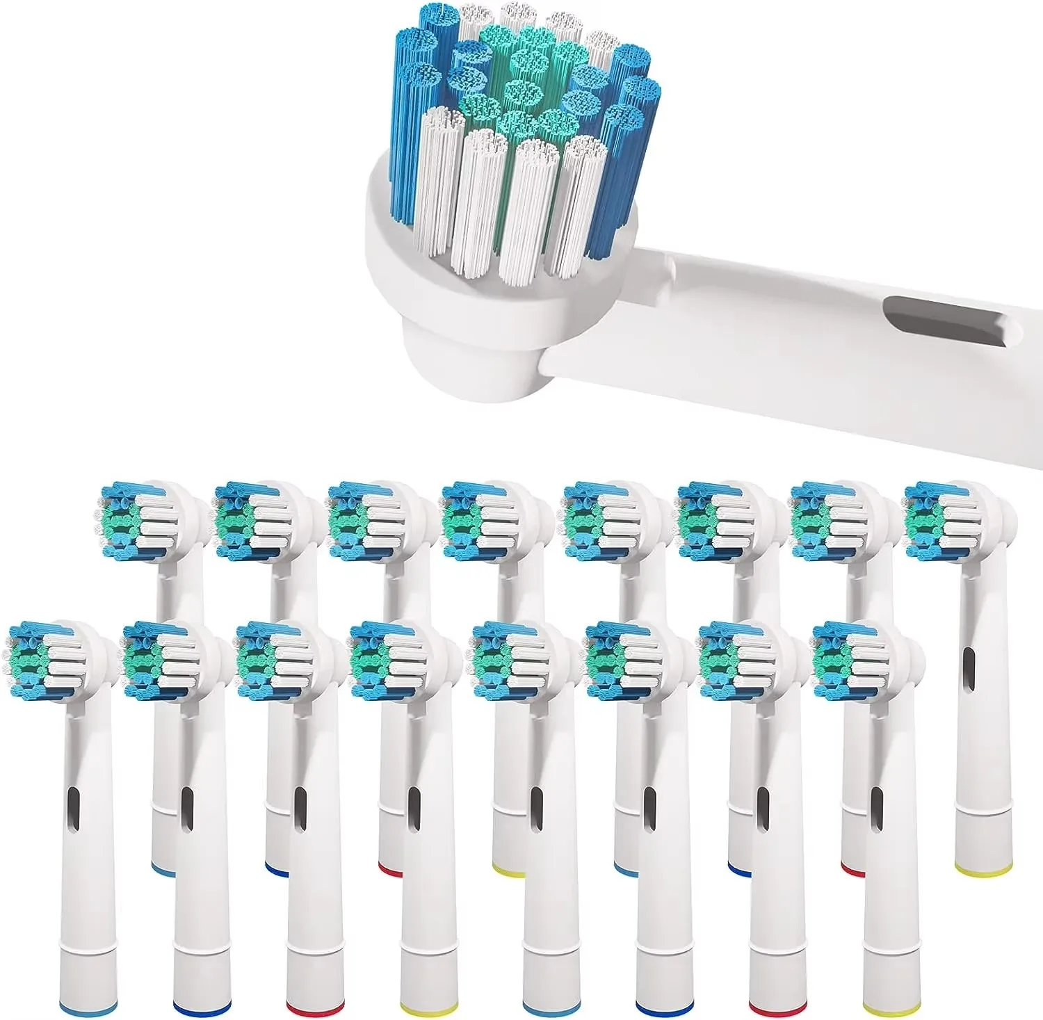 (4PCS/8PCS/16PCS) SB-17A Soft Dupont Bristle 정밀 청소 칫솔 헤드 구강 B와 호환 가능