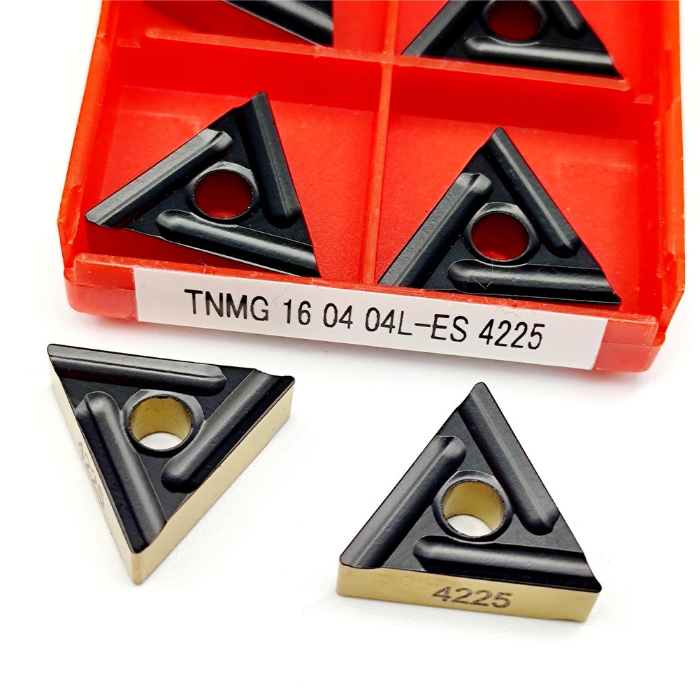 TNMG160404R-ES 4225 TNMG 331 PM4225 Carbide Inserts TNMG 160404R ES4225 TNMG160404L PM 4225High Quality External Turning Tools