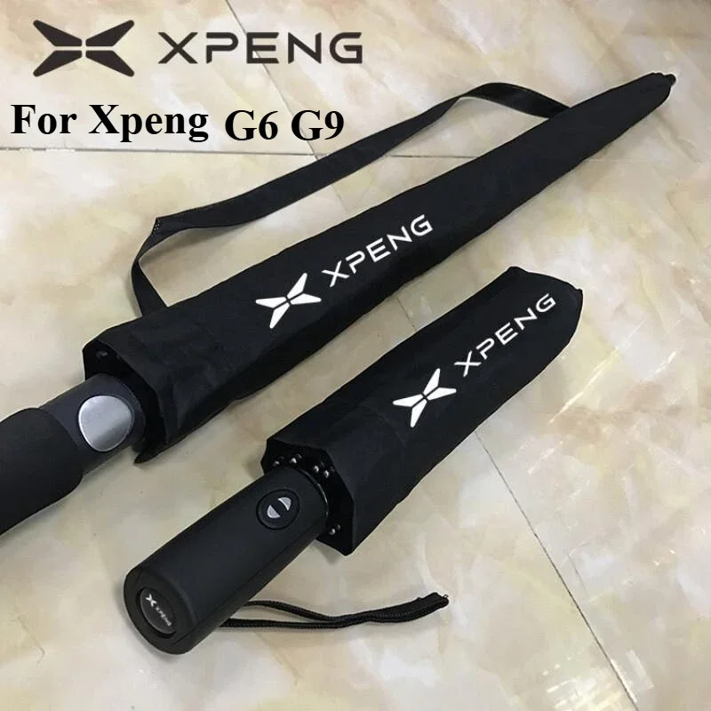 Car Windshield Sunshade Car Automatic Folding Windproof Sunshade Umbrella For Xpeng Xiaopeng G6 G9 Automotive Interior Accessories