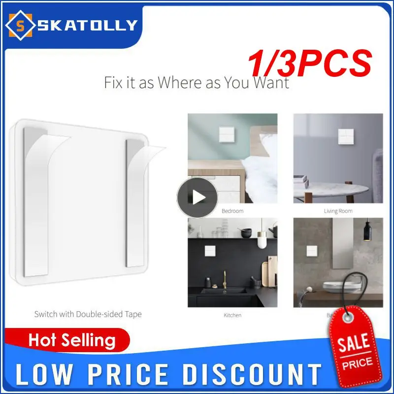 

1/3 шт. беспроводной переключатель Tuya Smart Scene, 4 клавиши, 12 режимов, кнопочный контроллер для устройств Tuya, работает с Smart