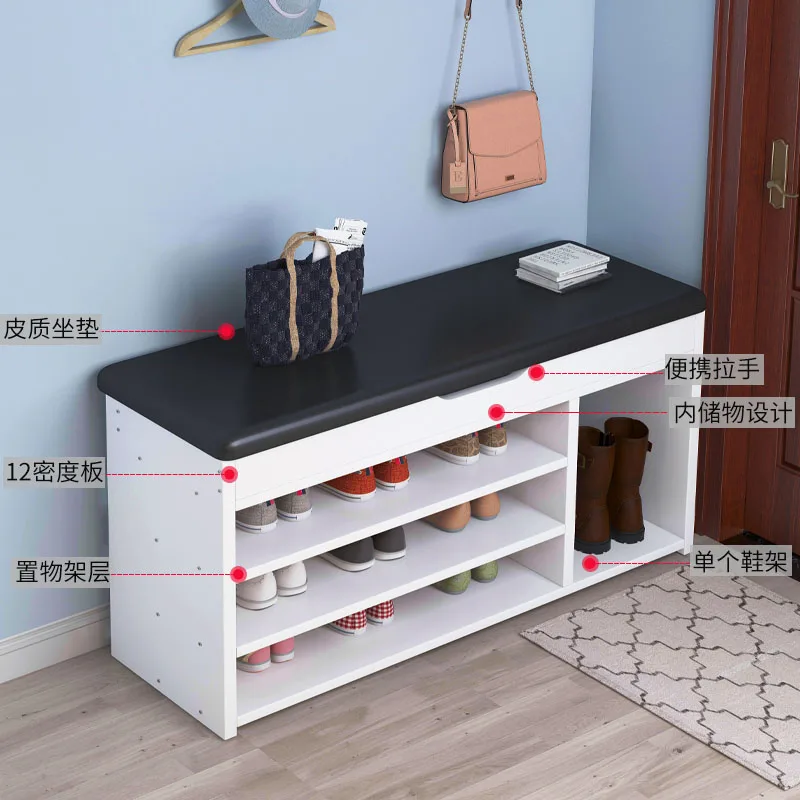 Simple Shoe Rack Door Simple Modern Shoe Cabinet Storage Rack Good-looking Multi-layer Dust-proof Shelf