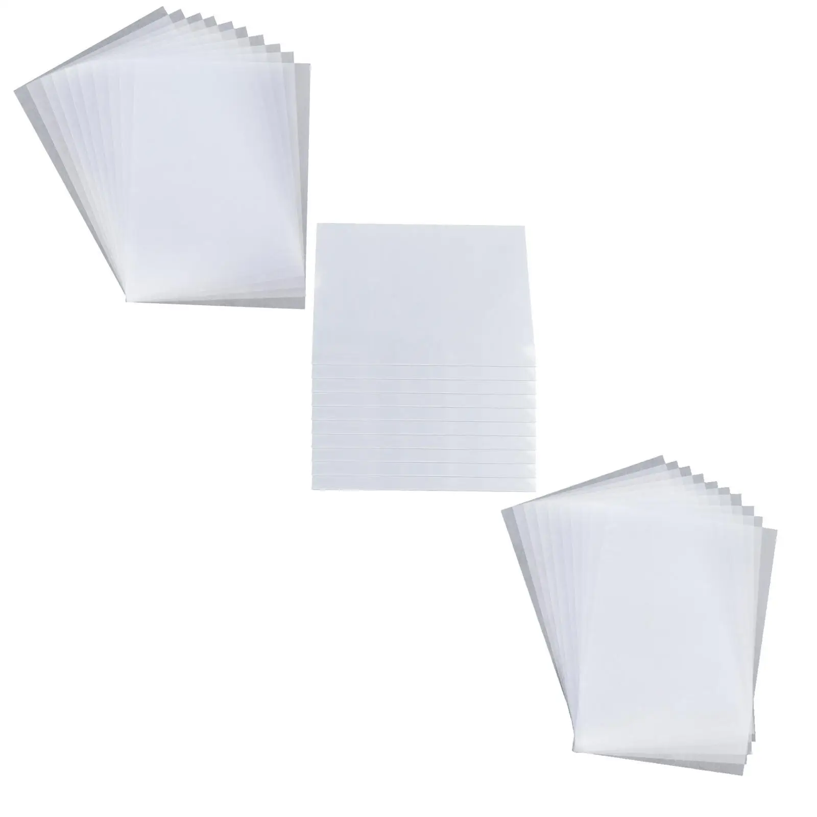Heat Shrink Papers 10x Blank Heat Shrink Papers Sheets 6Inchx8inch Handmade Supplies for Keychain Crafts Ornaments Making