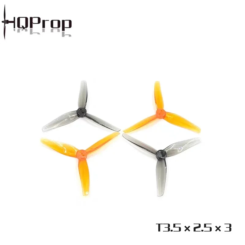 Hélices HQProp T3.5X2.5X3 3,5 pouces 3 pales pour drone FPV