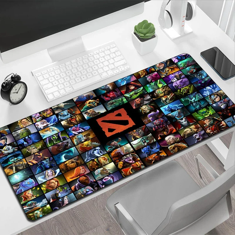 

Dota2 Large Mouse Pad Gaming Laptops Pc Gamer Keyboard Anime Desk Accessories Mats Carpet Computer Table Custom Office Mause Mat