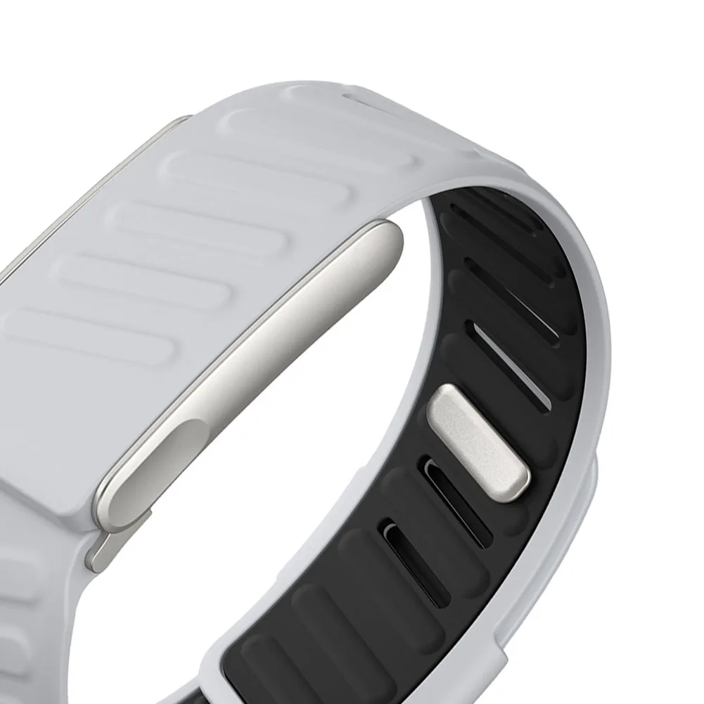 Silicone Watch Band Waterproof Adjustable Rubber Band Sweatproof Silicone Wristband Strap for WHOOP 5.0/MG SportFlex Accessories