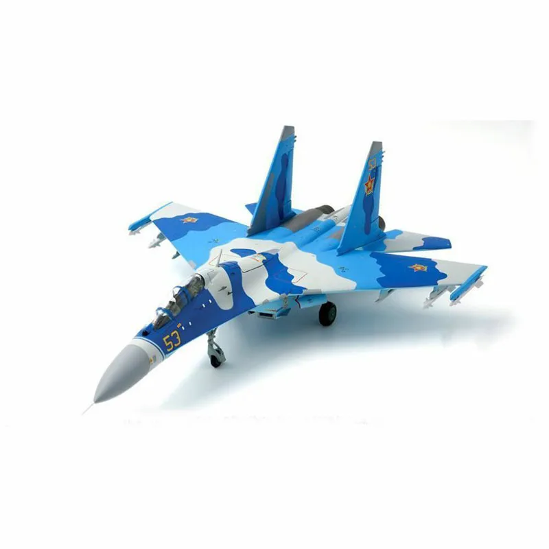 

1:72 Scale Su 27UB Flanker-C Fighter Model Toy 2010 Kazakhstan Air Force Static Simulation Product Aircraft Airplane Collection