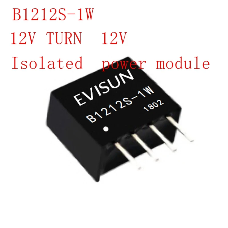 

1PCS New original B1212S-1W B1212 B1212S 2V TURN 12V SIP-4 DC-DC module