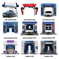 360 °   Machine de lavage de voiture à haute efficacité avec option de paiement, machine de lavage de voiture à mouvement alternatif pour stations-service 4