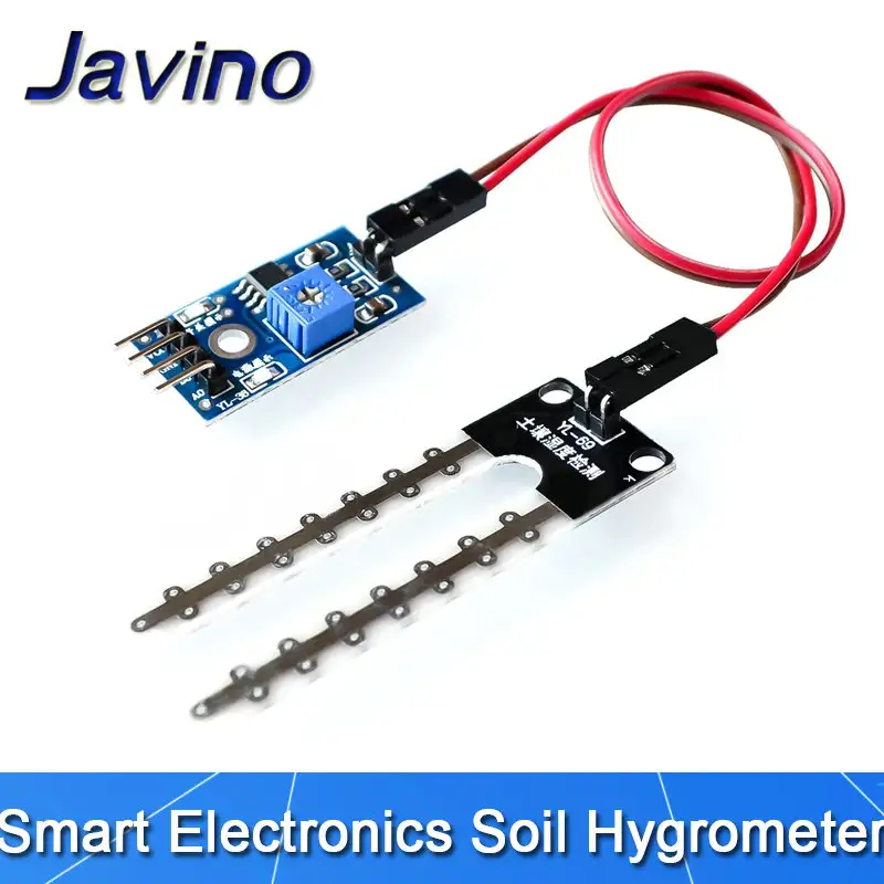 Capacitive Soil Moisture Sensor Module/ Soil Humidity Digital Display Relay Control Module Automatic Watering For Arduino image 5