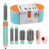 ENZO Professional Multi Functional Hair Straightener Curling Iron Hair Dryer Hot Air Comb Negative Ions Styling Tools Gift Box 5