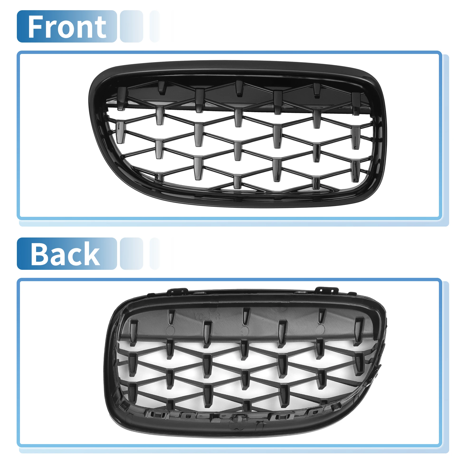 UXCELL  ĵ  ׸, BMW 3 ø E90 2009 2010 2011 2012 51137201969/51137201970, 1 