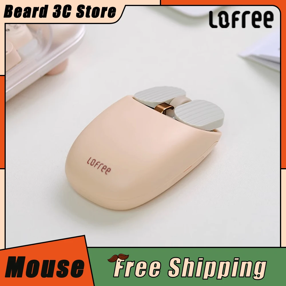Mouse Wireless Bluetooth Lofree Due Modalità Di Lunga Durata Della Batteria Chip Nordico Gaming Mousepc Gamer Accessori Win Mac Office Gifts