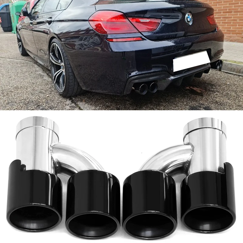 2018-2025 用ポルシェカイエンガソリンハイブリッド排気チップアップグレード GTS ステンレス鋼クワッドアウトブラックマフラ For  QJKXSZ(小さな店) 排気マフラーエンドヒントサイレンサーディフューザーテールパイプポルシェ マフラーカッター レクサス GX550 2024 2025 車用排気管チップ リアテールスロートマフラー 排気テールパイプ(Blue