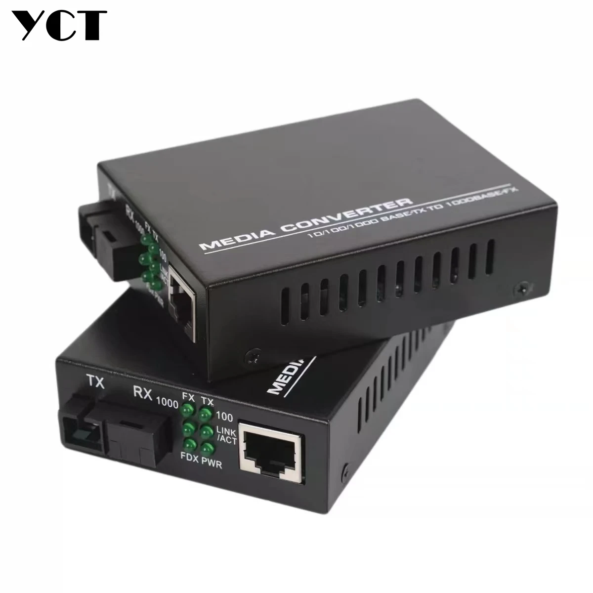 HTB-3100AB 기가비트 광섬유 미디어 트랜시버, 단일 모드 단일 광전 변환기, 25km, 1 쌍