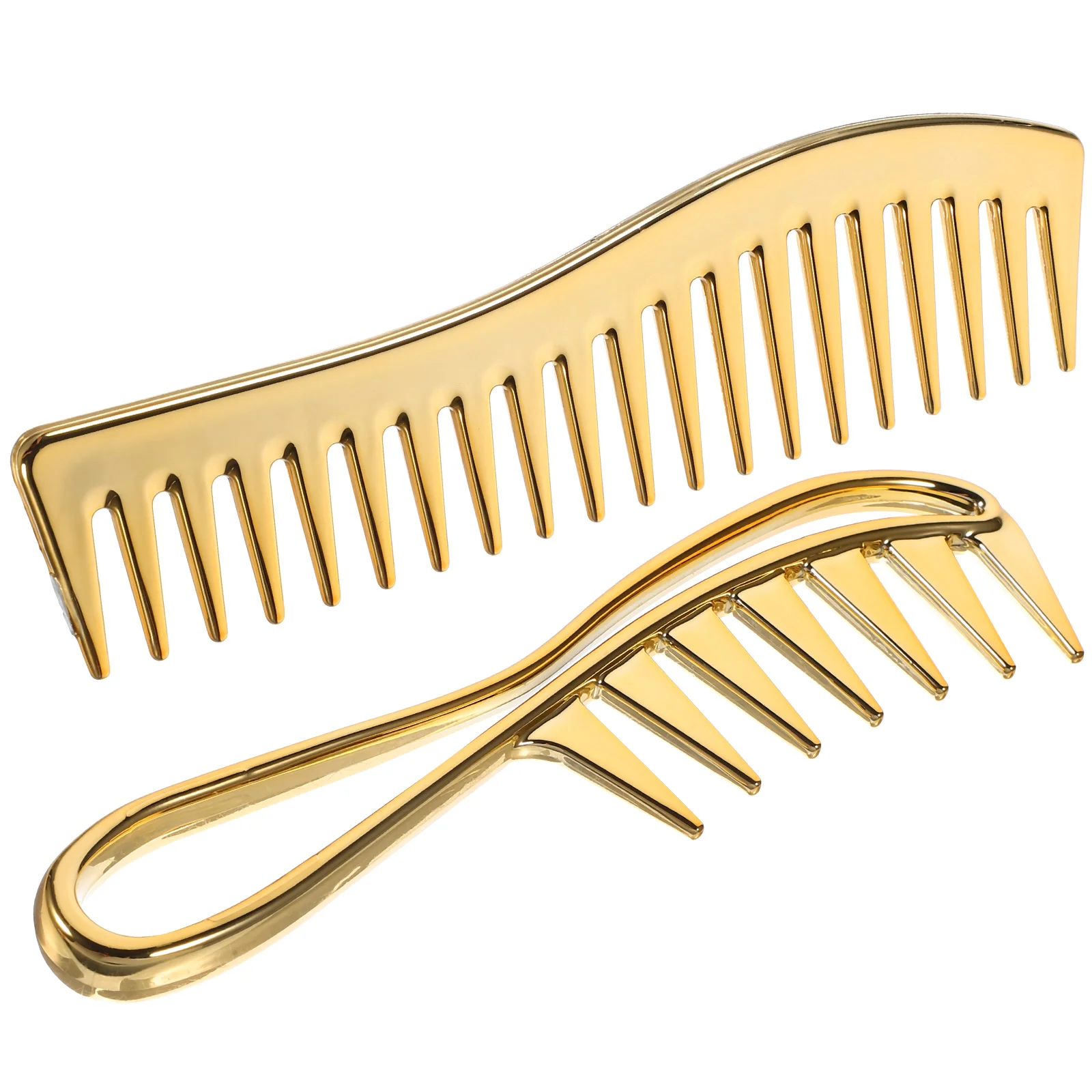 2pcs Wide Tooth Styling Comb For Mens Detangling Styling Comb For Mens Hair Hairstyle Tools for Curly Wet Hair