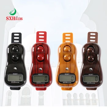 SXH5136 Model 3001 Battery Replaceable Electronic Rosary Hand Tally Counter Muslim Prayer Mini Ring Digtial