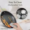 Stainless Steel Handle, Pots and Pans Set Non Stick, Kitchen Induction 5