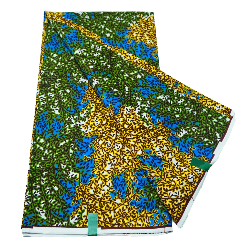 Ankara Fabric African Real Wax Print Pagne Africa Wax Textile Cotton Jacquard Design Ghana Super Batik Fabrics